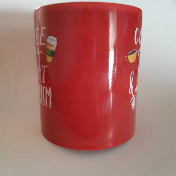 Gilmore Girls Red Coffee Mug Please & A Shot of Cynicism - Picture 7 of 11